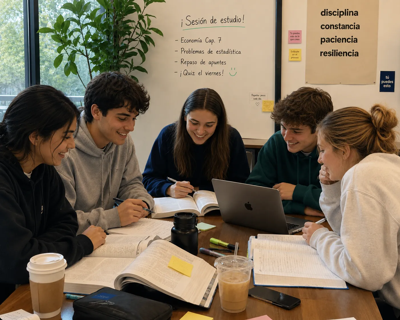 Estudiantes en residencia estudiantil